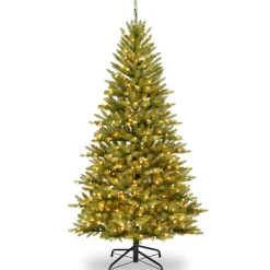 Online National Tree Company 6 1/2' Asbury Fir Slim Hinged