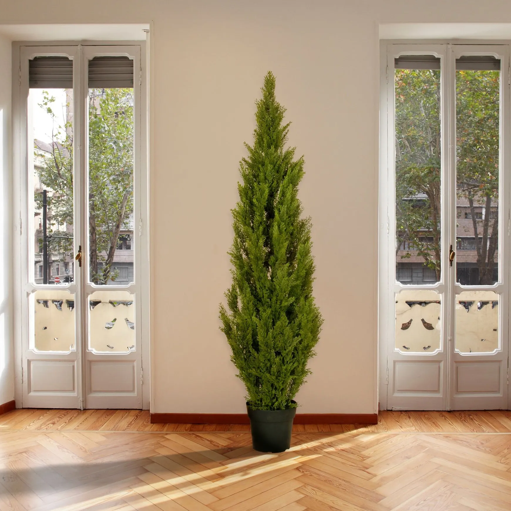 New National Tree Company 60" Artificial Arborvitae Tree In Growers Pot