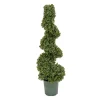 44" Artificial Boxwood Spiral Topiary^National Tree Company Shop