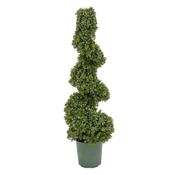 44" Artificial Boxwood Spiral Topiary^National Tree Company Shop