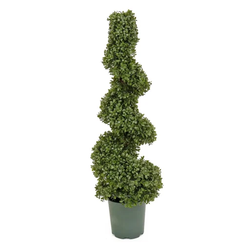 44" Artificial Boxwood Spiral Topiary^National Tree Company Shop