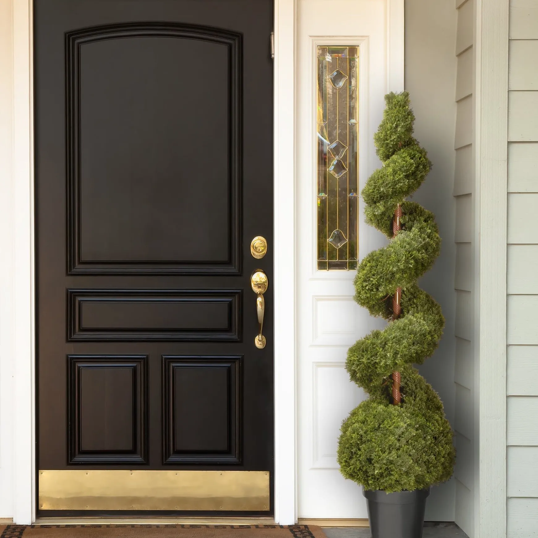 Store National Tree Company 60" Artificial Cedar Topiary