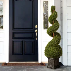 New National Tree Company 48" Artificial Cedar Topiary