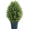 26" Artificial Cypress Tree In Growers Pot^National Tree Company Flash Sale