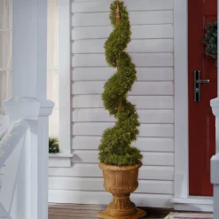 Cheap National Tree Company 48" Artificial Juniper Spiral