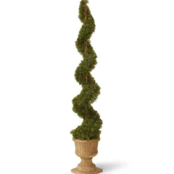 Clearance National Tree Company 60" Artificial Juniper Spiral