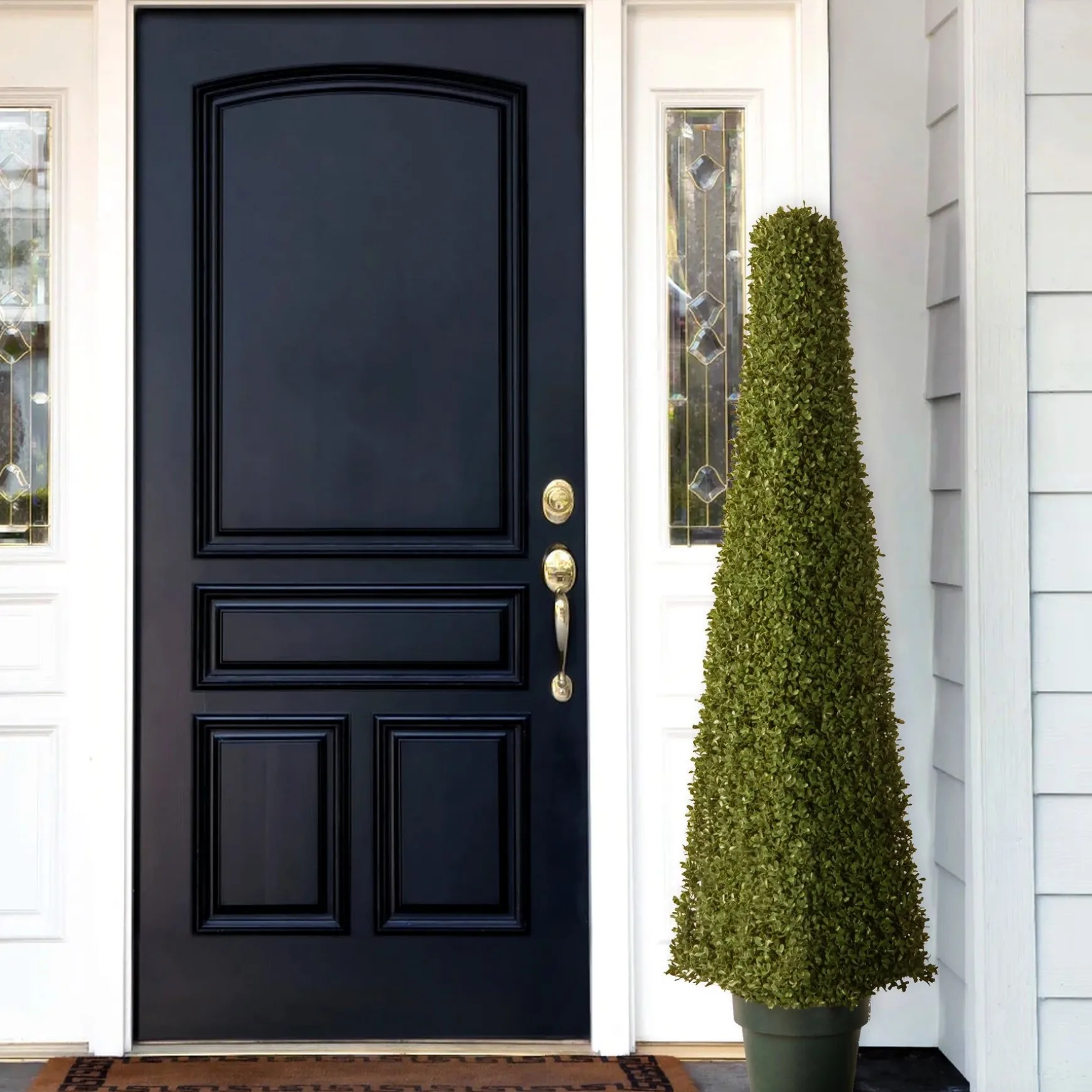 Sale National Tree Company 48" Artificial Mini Boxwood Square