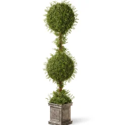 60" Artificial Mini Tea Leaf Two-Ball^National Tree Company Shop