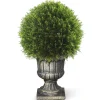 Shop National Tree Company 27" Artificial Upright Juniper Ball Topiary