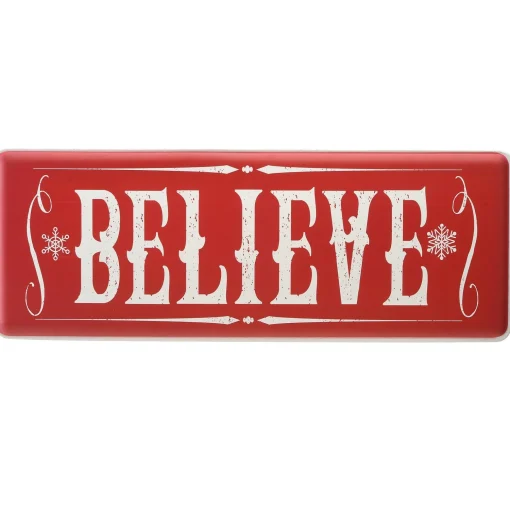 Flash Sale National Tree Company 31" Believe Horizontal Holiday Wall Sign