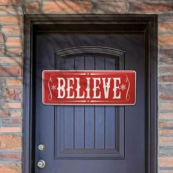 Flash Sale National Tree Company 31" Believe Horizontal Holiday Wall Sign