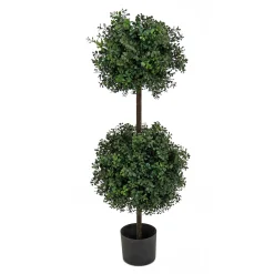 Shop National Tree Company 46" Boxwood Double Ball Topiary In Nursery Pot