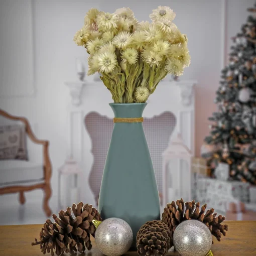 Fashion National Tree Company 16" Dried Natural Capeblumen Flowers Bouquet