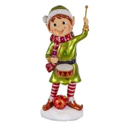 Clearance National Tree Company 37" Drumming Pixie Elf With Multicolor Lights