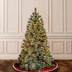 Shop National Tree Company 6 Ft. Crystal Cashmere Tree With Clear Lights