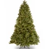 7.5 Ft Downswept Douglas Fir Tree With Dual Color Led Lights^National Tree Company Store