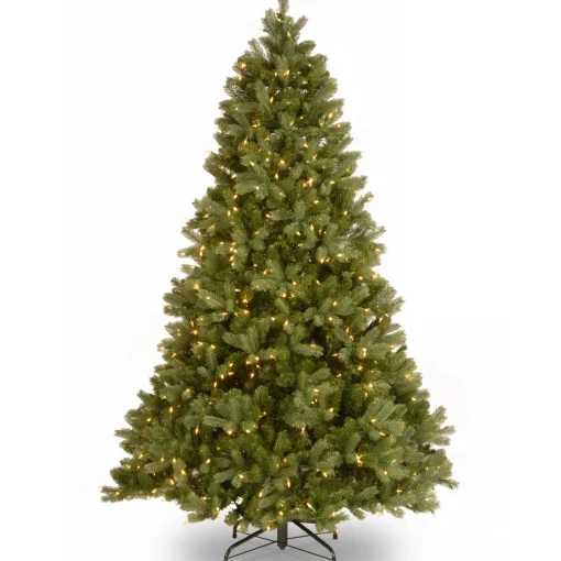 7.5 Ft Downswept Douglas Fir Tree With Dual Color Led Lights^National Tree Company Store