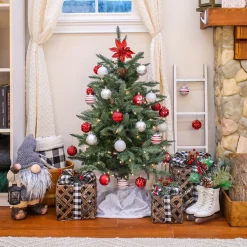 Best National Tree Company 3 Ft. Evergreen Pathway Tree With Clear Lights