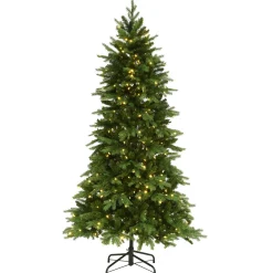 75 Ft Green River Spruce Slim Tree With Dual Color® Led Lights^National Tree Company Best