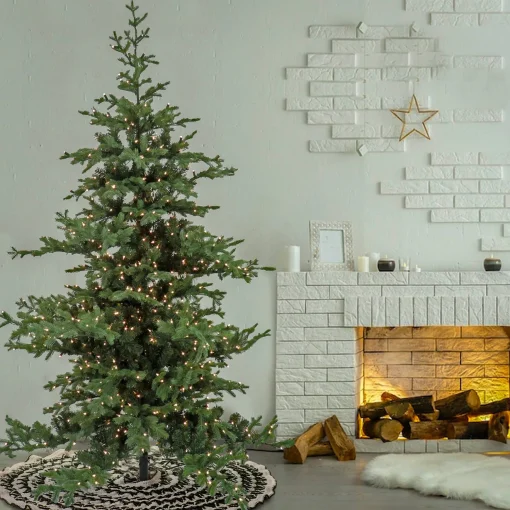 Shop National Tree Company 7.5 Ft. Hgtv Home Collection Pre-Lit Decorator Tree