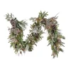 New National Tree Company 6 Ft. Hgtv Home Collection Pre-Lit Cozy Winter Garland