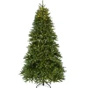 7.5 Ft Jersey Fraser Fir Slim Tree With Dual Color® Led Infinity Lights®^National Tree Company Fashion