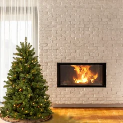 Flash Sale National Tree Company 4.5 Ft. Newberry® Spruce Tree With Dual Color® Led Lights