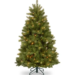 4.5 Ft Newberry® Spruce Tree With Clear Lights^National Tree Company Clearance