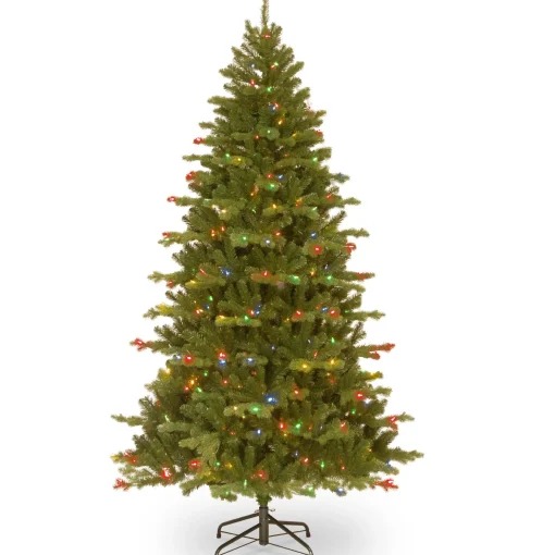 Shop National Tree Company 7.5 Ft. Northern Spruce Memory-Shape® Tree With Powerconnect(Tm) System, Dual Color® Led Lights And Music Match®