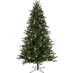 Cheap National Tree Company 7.5 Ft Pre-Lit Aspen Pine Tree With Led Lights