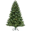 New National Tree Company 7 Ft Pre-Lit Montreal Pine Tree With Led Lights