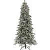 Fashion National Tree Company 7.5 Ft Pre-Lit Snowy Vintin Fir Tree With Led Lights