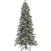 7.5 Ft Pre-Lit Snowy Vintin Fir Tree With Led Lights^National Tree Company Store