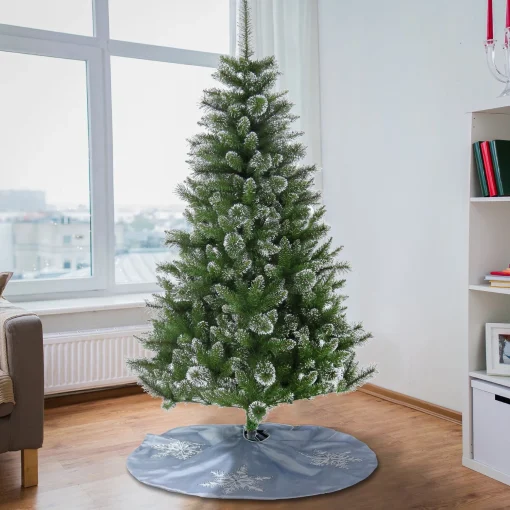 Fashion National Tree Company 6 Ft. Snowy Sierra Spruce Tree