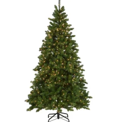 Fashion National Tree Company 7.5 Ft Victoria Spruce Tree With Clear Lights