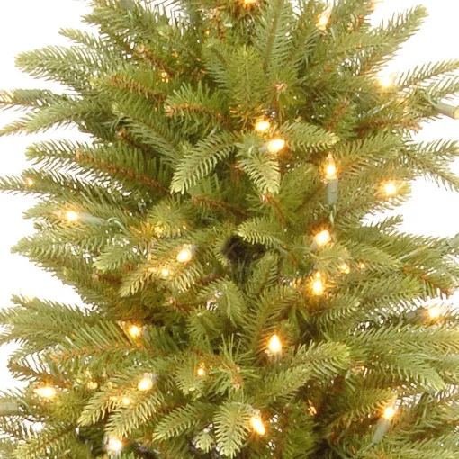 Store National Tree Company 4 Ft Weeping Spruce Tree With Clear Lights
