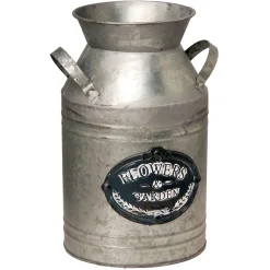 12" Garden Accents Antique Milk Can^National Tree Company Hot