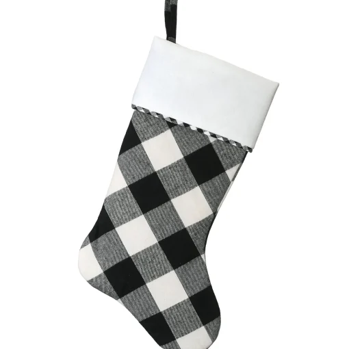 Shop National Tree Company 19" General Store Collection Plaid Stocking