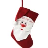 Discount National Tree Company 18" General Store Collection Ho! Ho! Ho! Santa Stocking