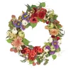 Best Sale National Tree Company 30" Harvest Serenity Floral And Pumpkins Wreath