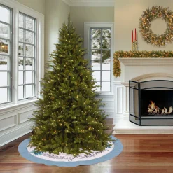 Online National Tree Company 52" Hgtv Home Collection Embroidered Coastal Colors Tree Skirt