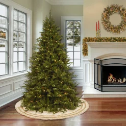 Flash Sale National Tree Company 52" Hgtv Home Collection Fringe Detail Tree Skirt, Off White