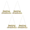 Online National Tree Company 9" Hgtv Home Collection Merry Christmas Metal Ornament Set