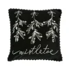 Cheap National Tree Company 18" Hgtv Home Collection Mistletoe Pillow