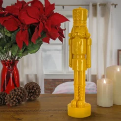 Flash Sale National Tree Company 18" Hgtv Home Collection Nutcracker Christmas Decor, Yellow