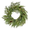 Sale National Tree Company 26" Hgtv Home Collection Pre-Lit Cozy Winter Cedar Wreath