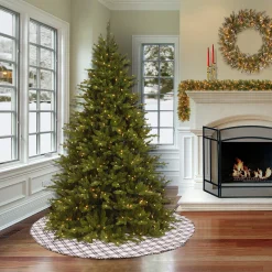 Sale National Tree Company 48" Hgtv Home Collection Ric Rac Border Tree Skirt