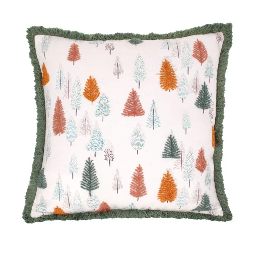 Online National Tree Company 18" Hgtv Home Collection Whimsical Forest Christmas Pillow