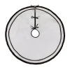 Flash Sale National Tree Company 52" Hgtv Home Collection White Tree Skirt With Black Trim