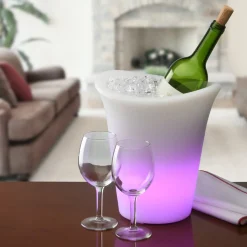 Fashion National Tree Company 10" Ice Bucket With Color Changing Led Lights